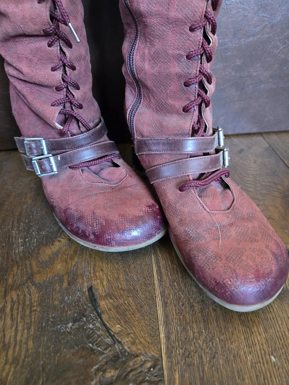 Fluevog Operetta - Hjordis (Burgundyl - Picture 3 of 5